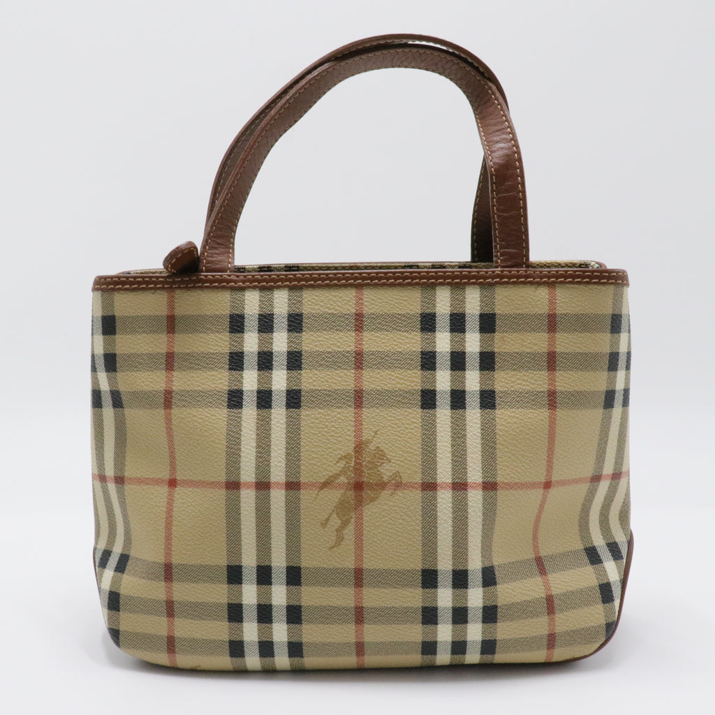Plaid Coated Canvas Mini Bag