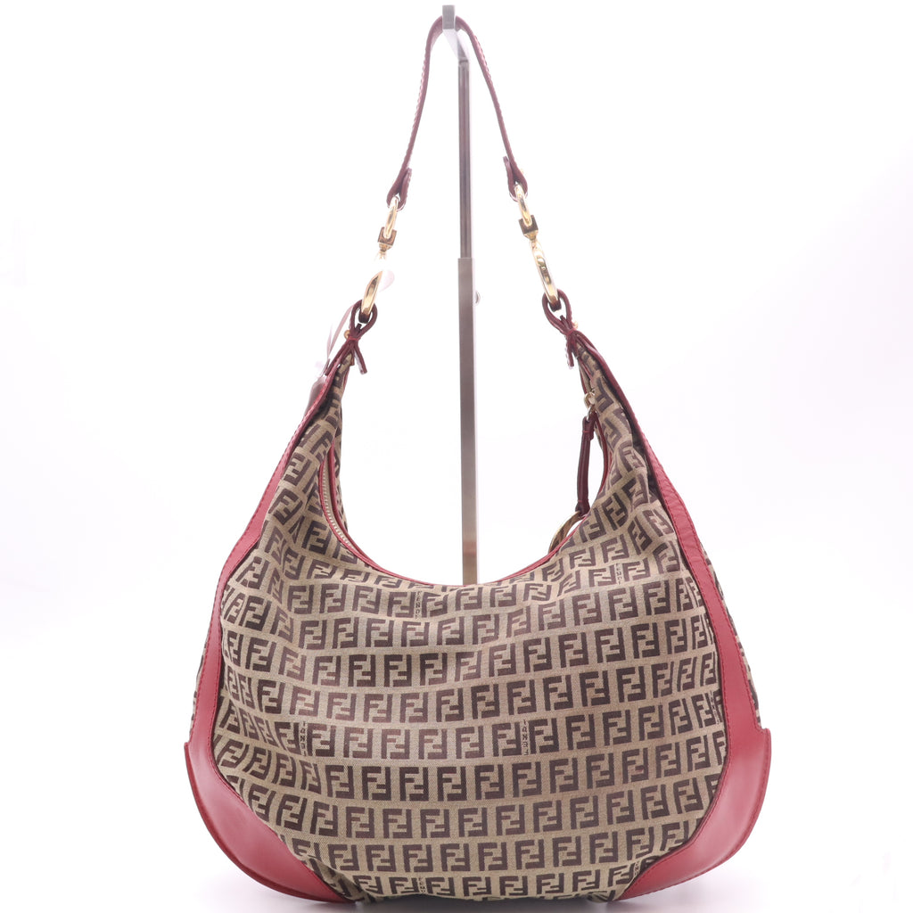 Brown Zucchino Canvas Chef Hobo Bag B23177
