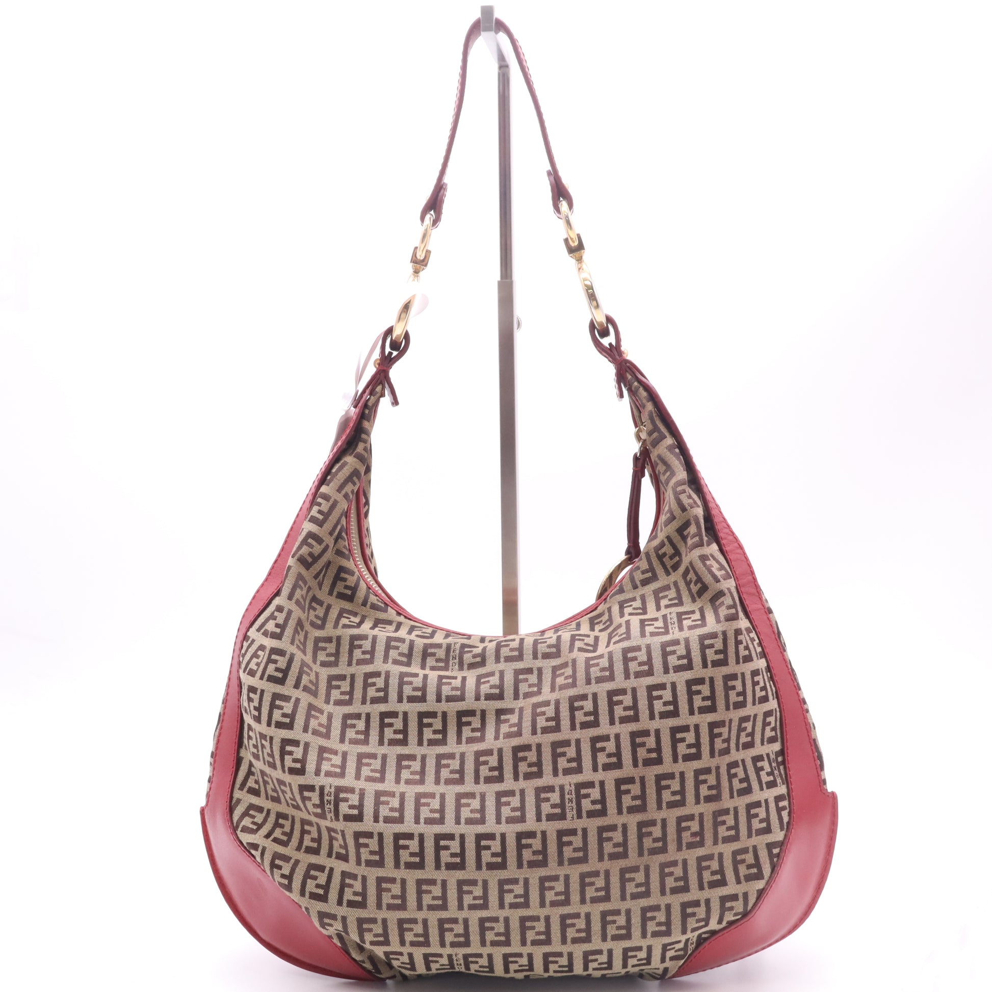 Brown Zucchino Canvas Chef Hobo Bag B23177