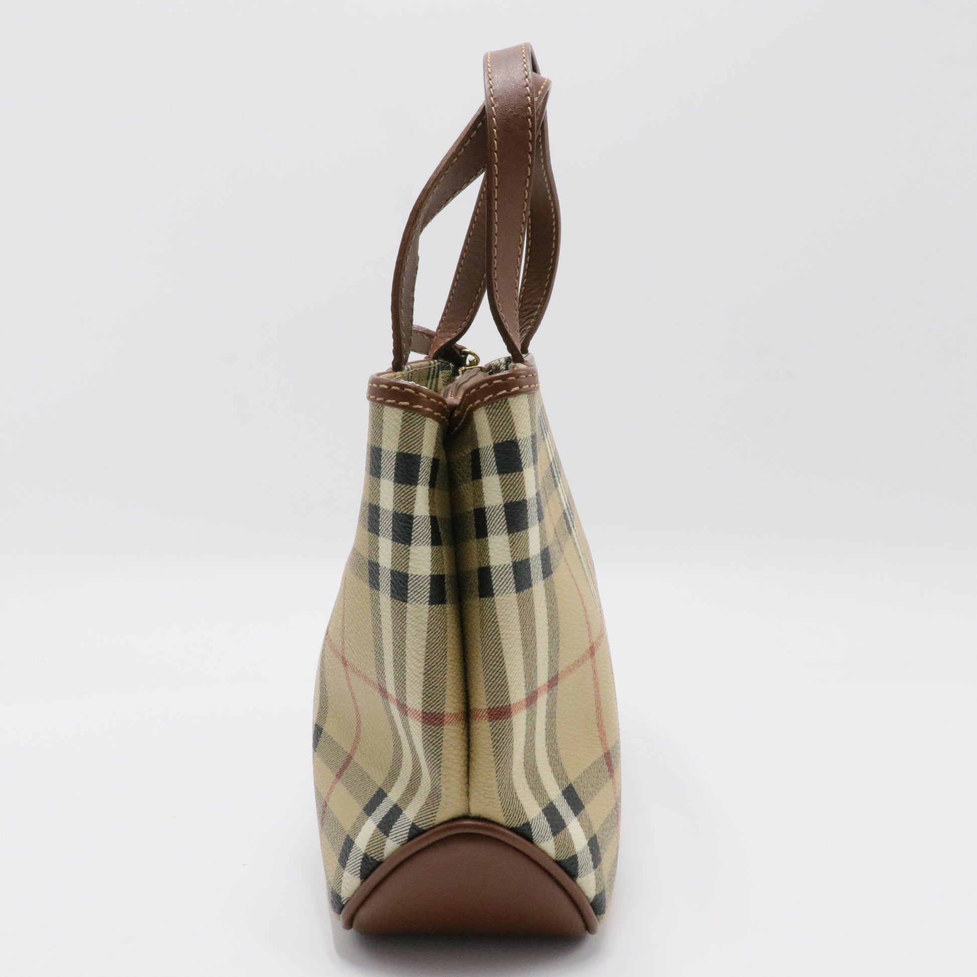 Plaid Coated Canvas Mini Bag
