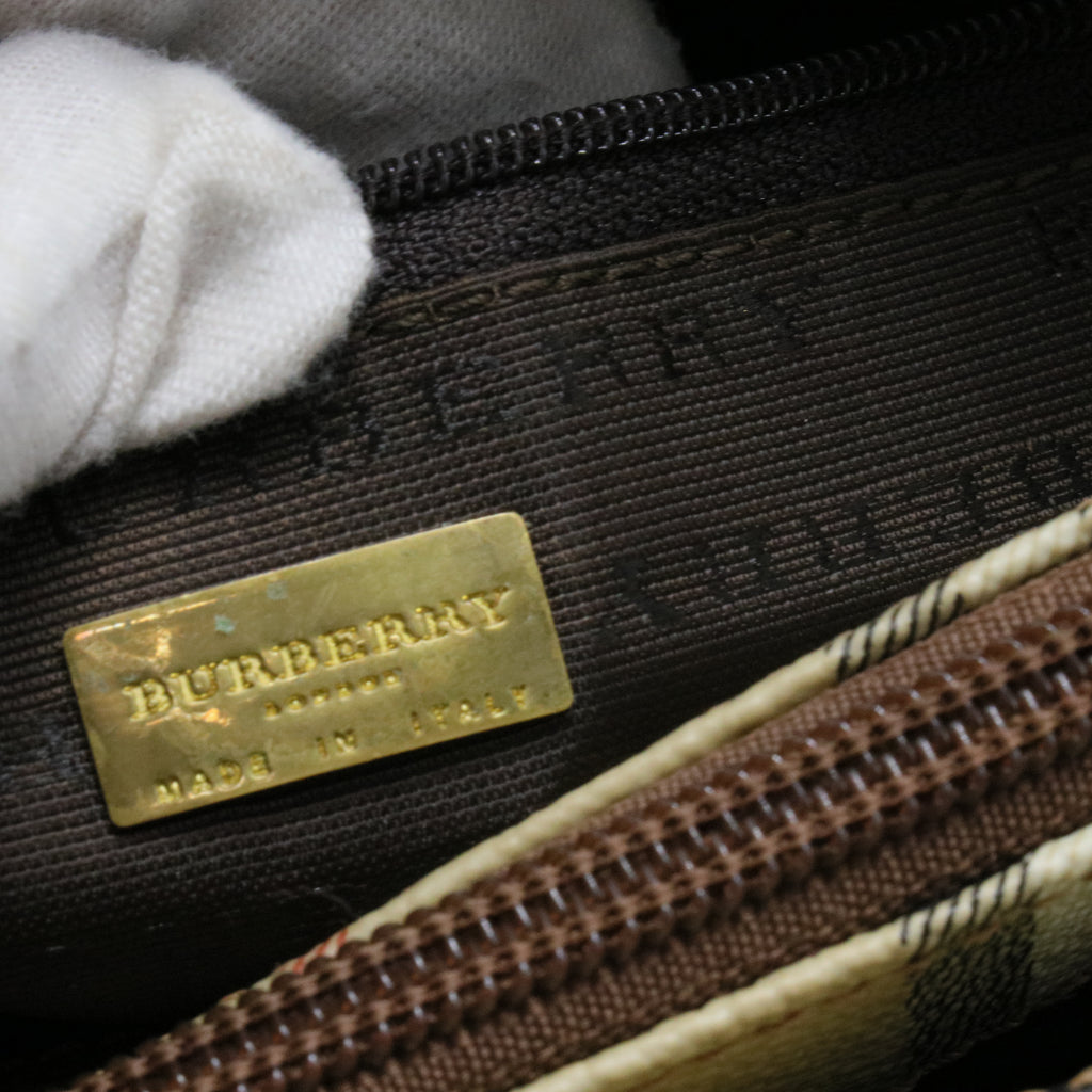 Plaid Coated Canvas Mini Bag