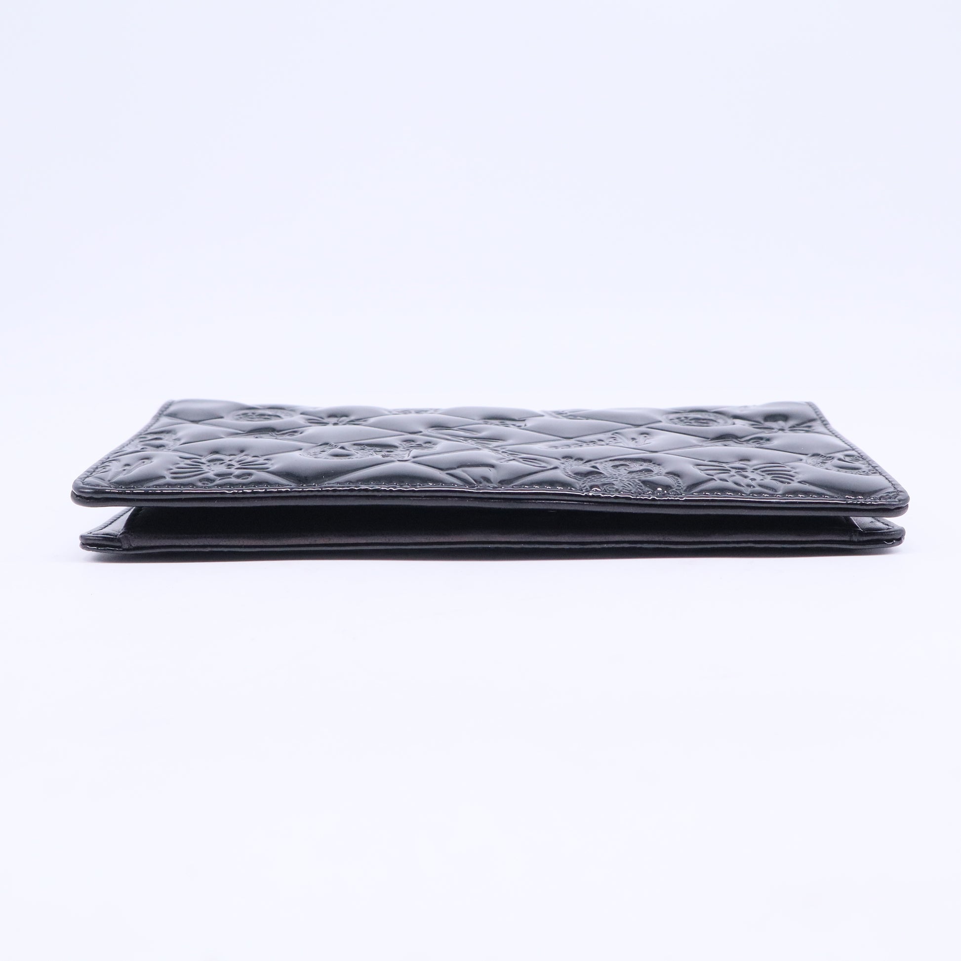 Lucky Symbols Pochette Embossed Quilted Patent W20459