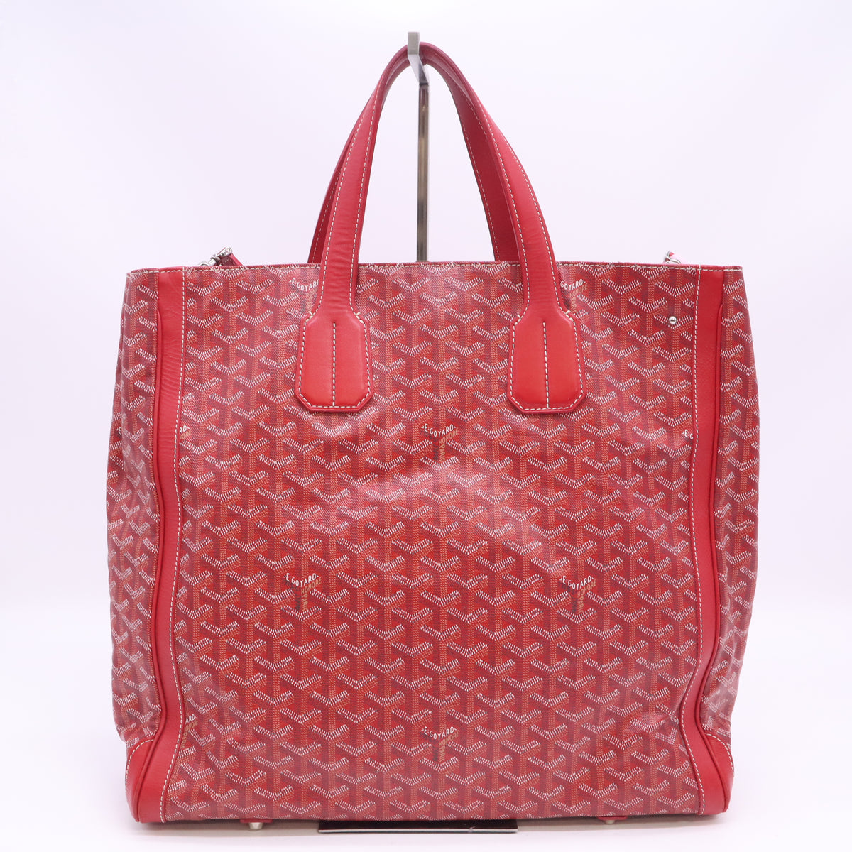 Goyardine Voltaire Tote Red Twins LDJ6815