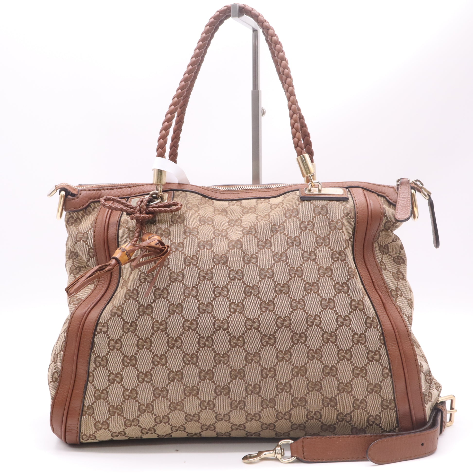Gucci GG Canvas Bella Top Handle Tote Bag B22791