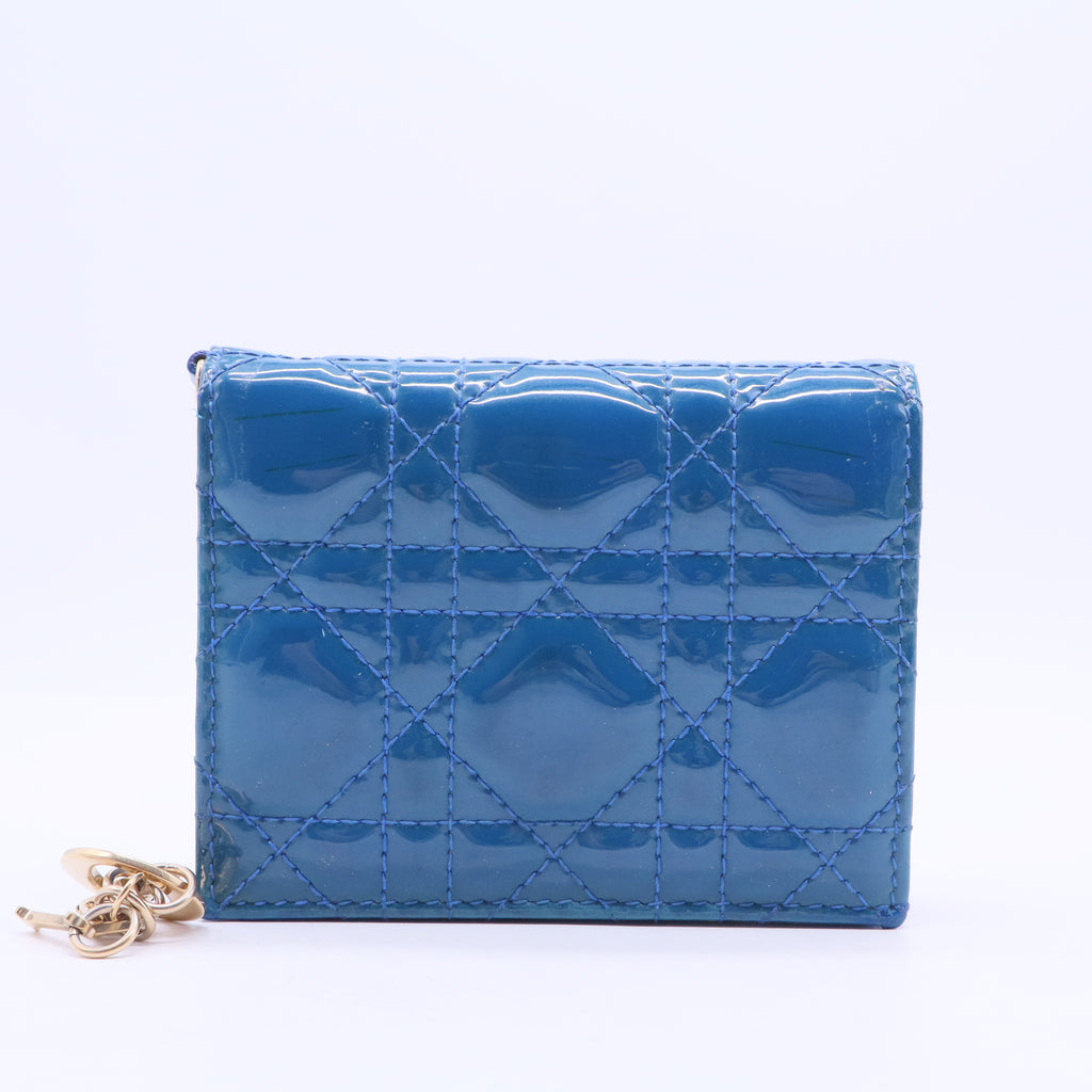 Lady Dior Lotus Compact Wallet W20155