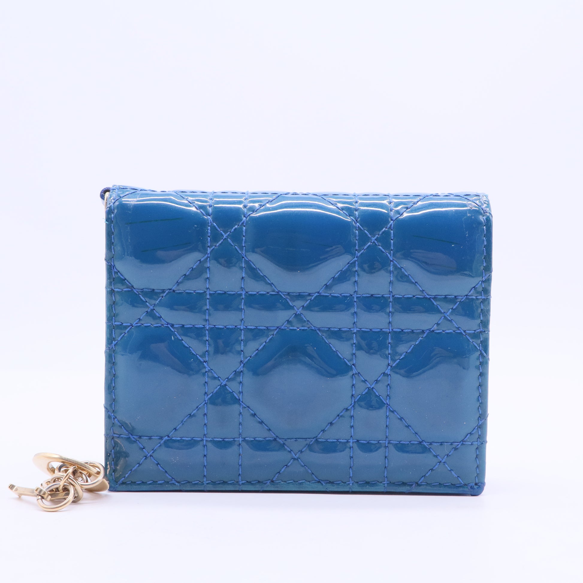 Lady Dior Lotus Compact Wallet W20155