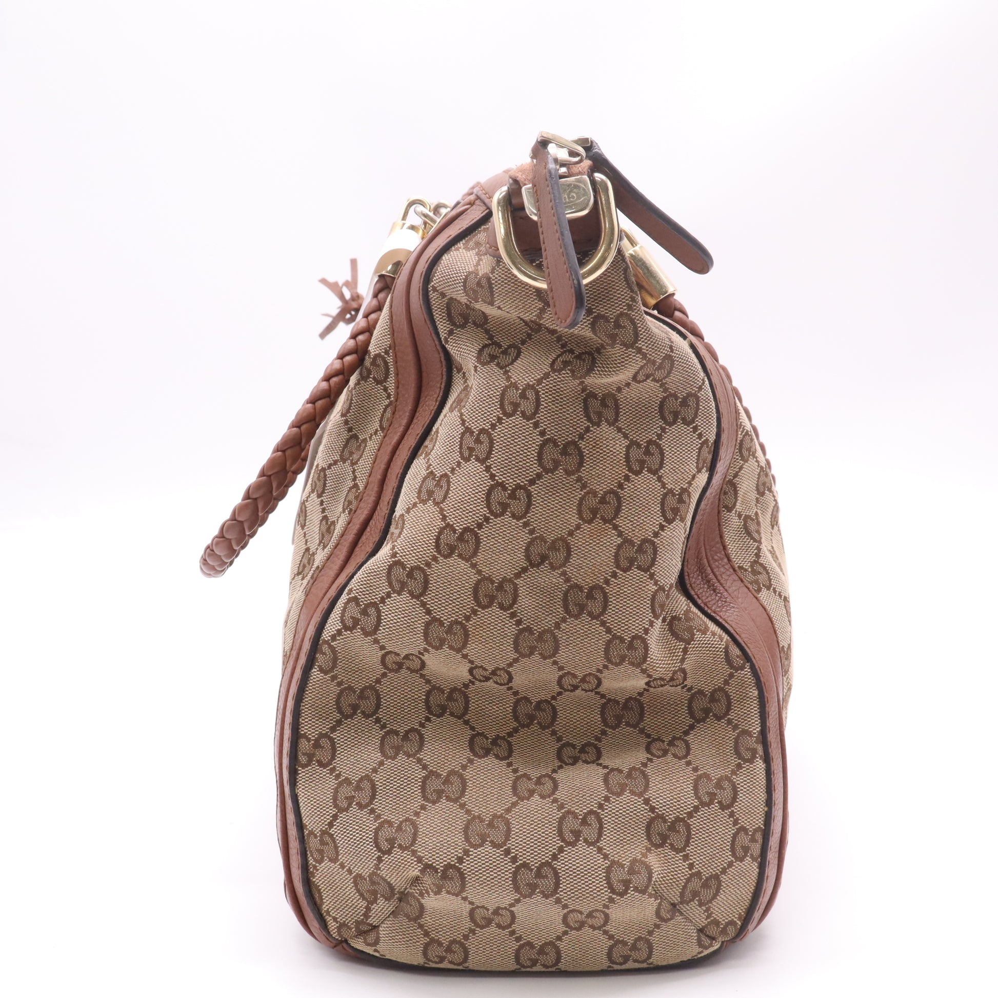 Gucci GG Canvas Bella Top Handle Tote Bag B22791