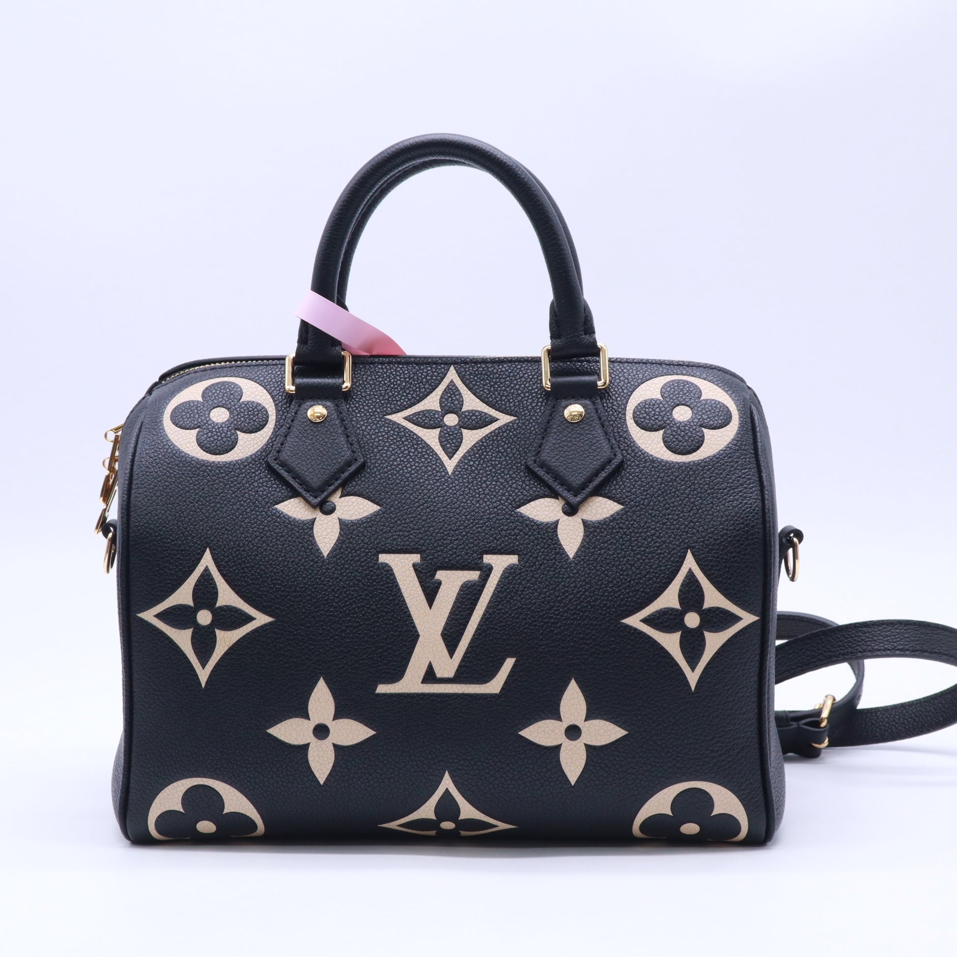 Louis Vuitton Speedy Bandoulière 25 Bicolor Monogram Empreinte Twins LDJ5441