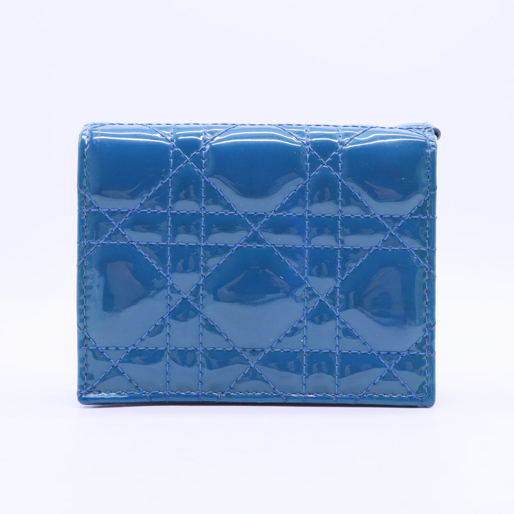 Lady Dior Lotus Compact Wallet W20155
