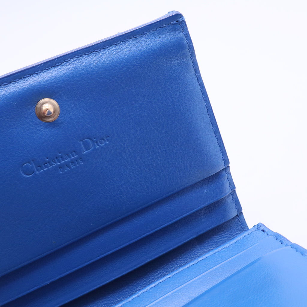 Lady Dior Lotus Compact Wallet W20155
