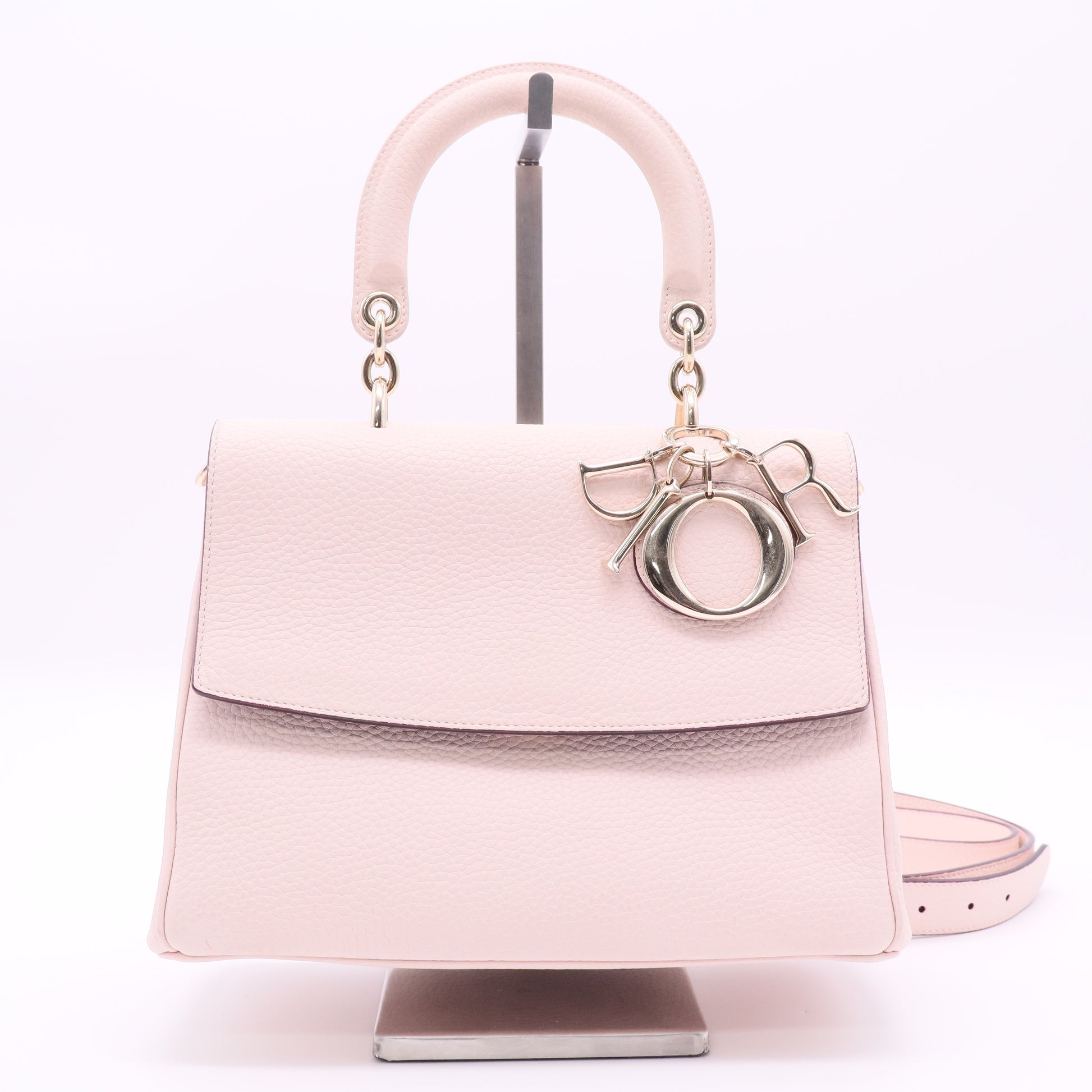 Be Dior Bag Pebbled Leather Small twins