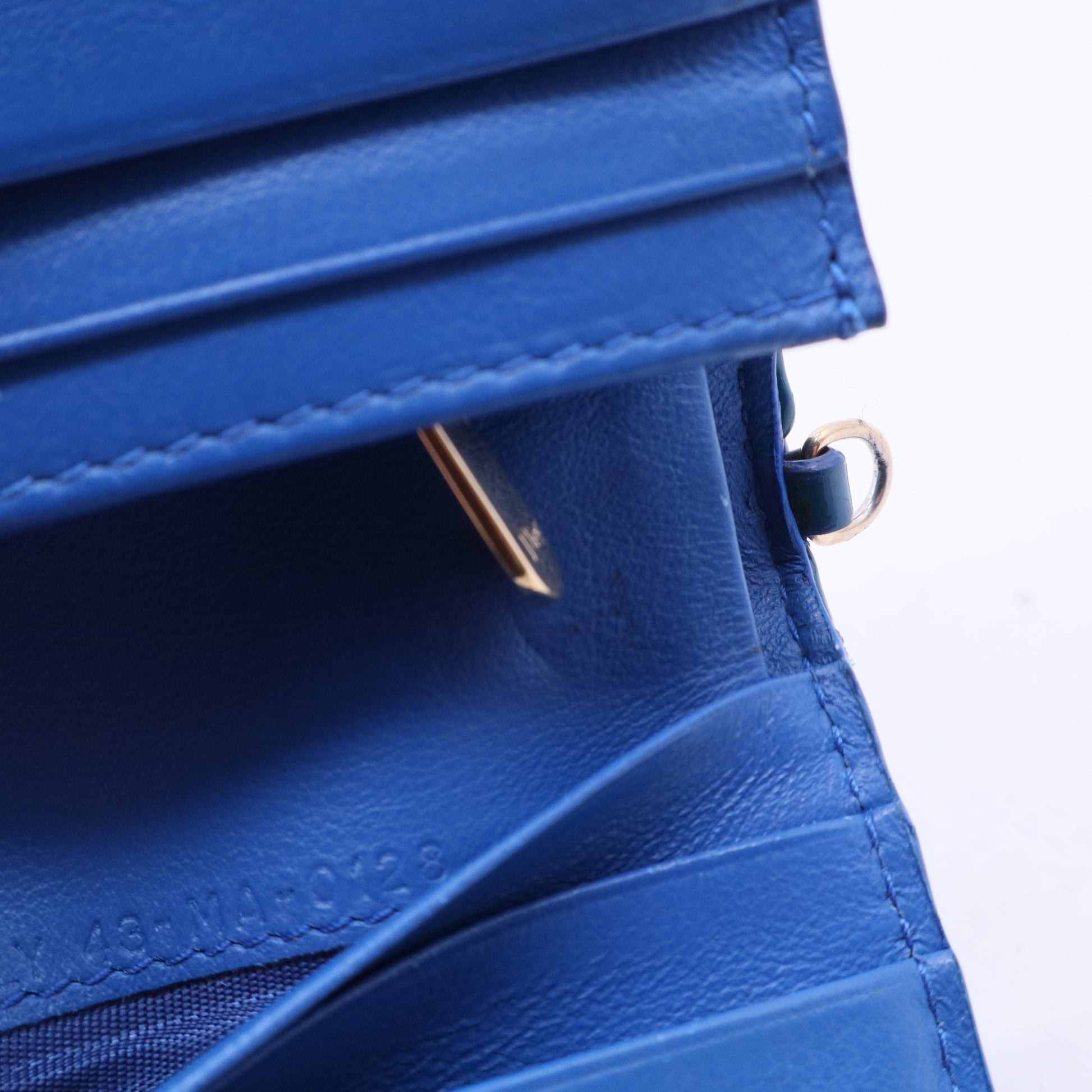 Lady Dior Lotus Compact Wallet W20155