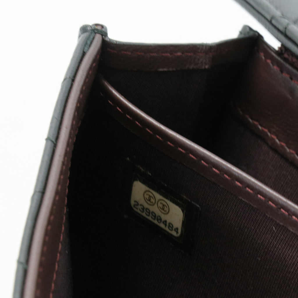 Trendy CC Wallet Lambskin Leather