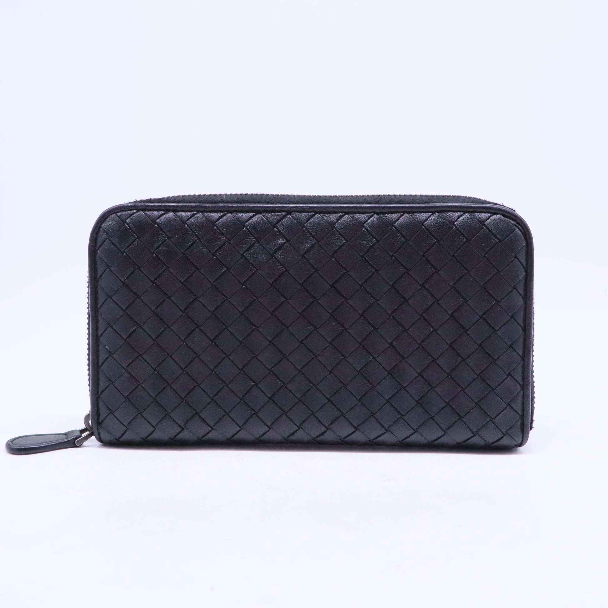 Intrecciato Zip Around Long Wallet W20549