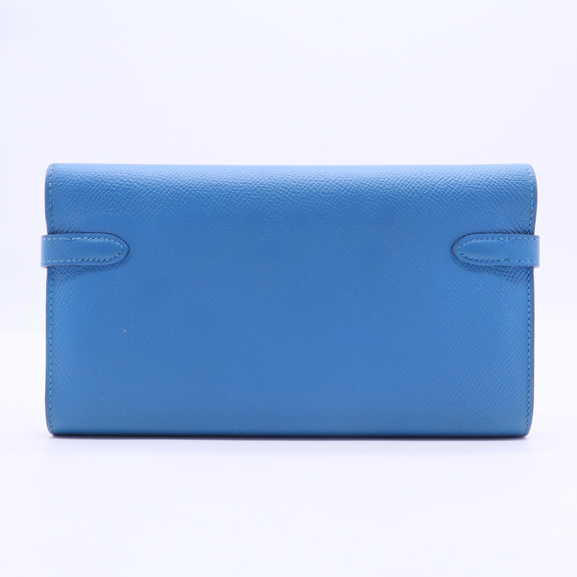 Kelly Accessory in Blue Leather W20160