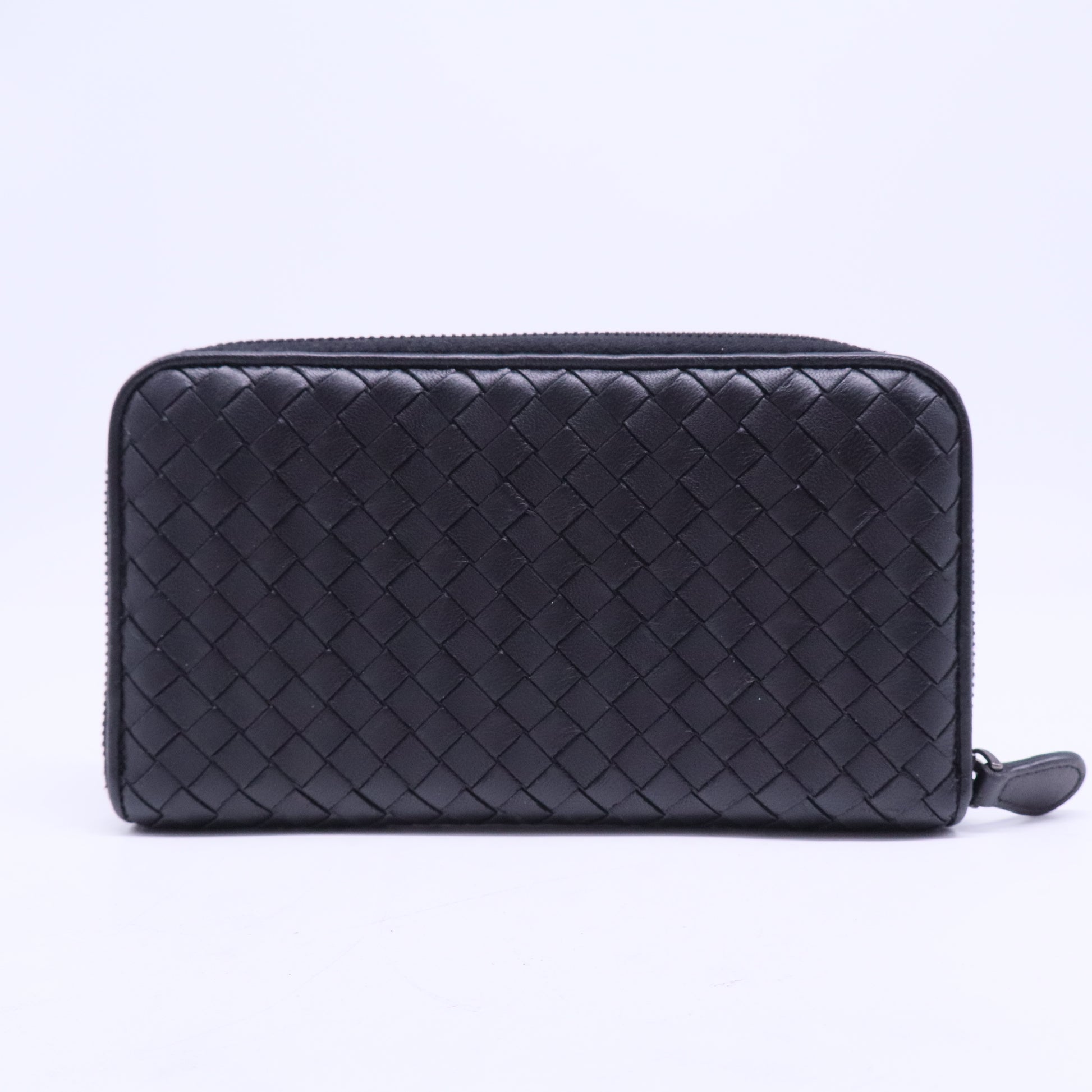 Intrecciato Zip Around Long Wallet W20549