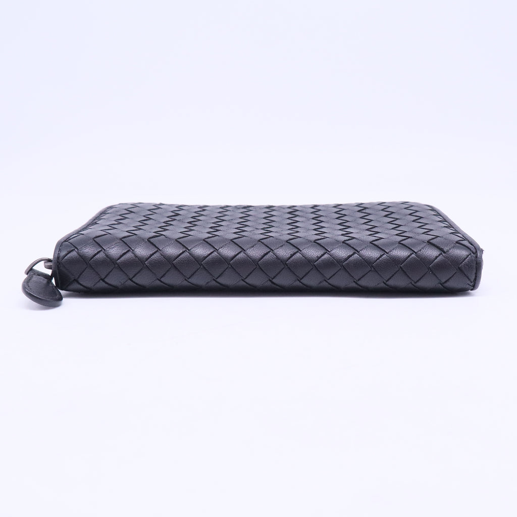 Intrecciato Zip Around Long Wallet W20549