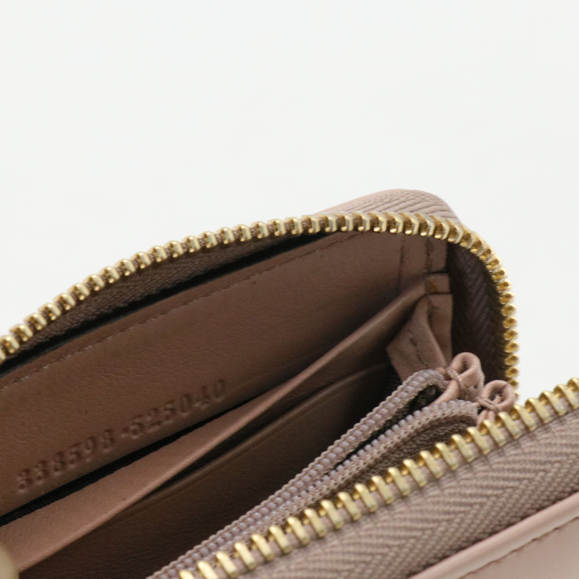 Microguccissima Nice Zip Around Leather Wallet