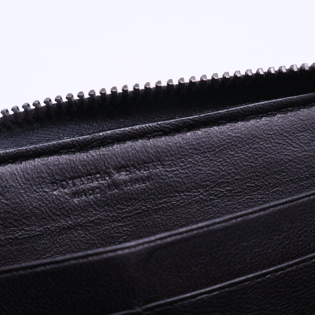 Intrecciato Zip Around Long Wallet W20549