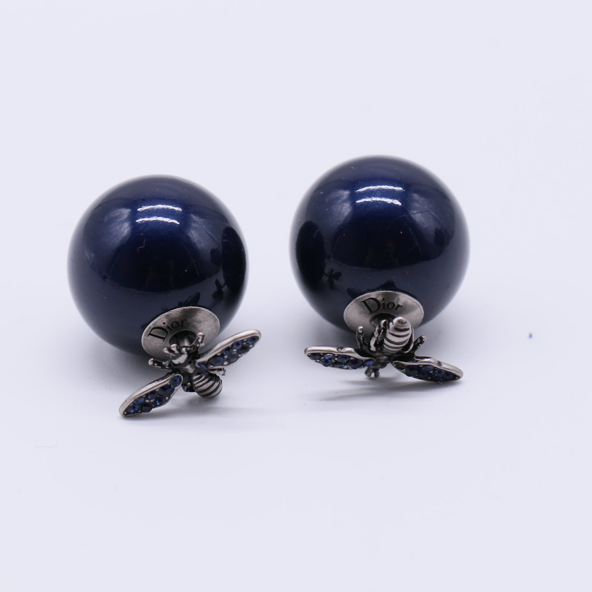 Christian Dior Tribales Crystal Bee Stud Earrings W21431