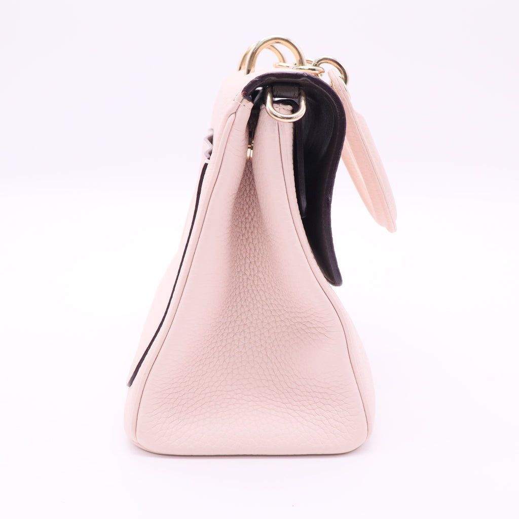 Be Dior Bag Pebbled Leather Small twins