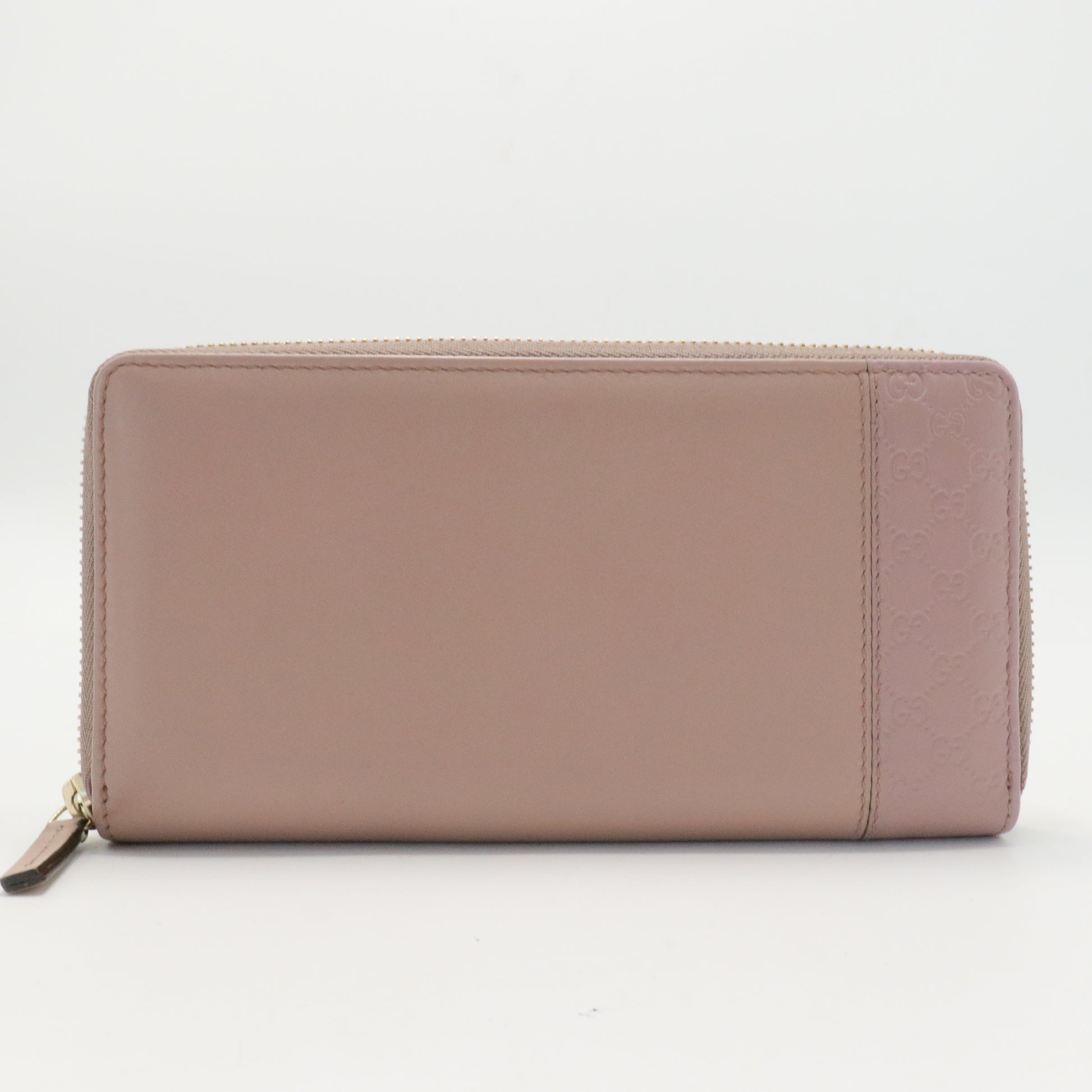 Microguccissima Nice Zip Around Leather Wallet