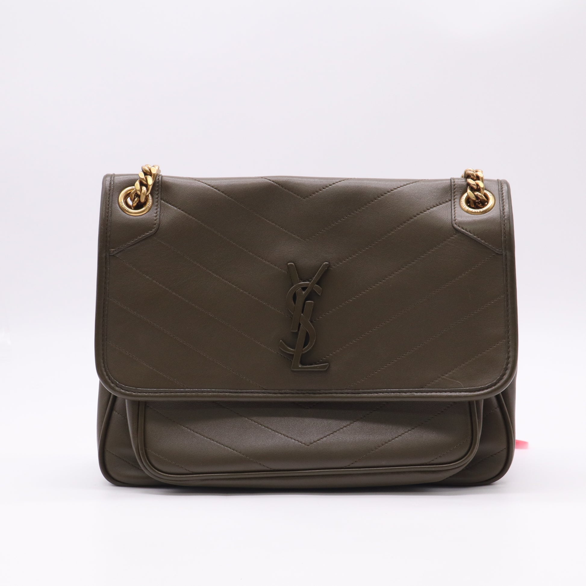 Saint Laurent Niki Medium Chain Flap Bag Twins LDJ5445