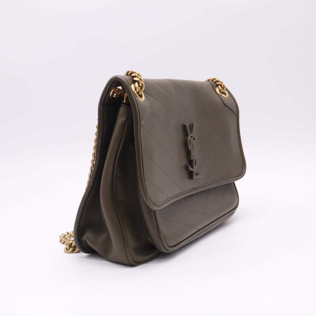 Saint Laurent Niki Medium Chain Flap Bag Twins LDJ5445