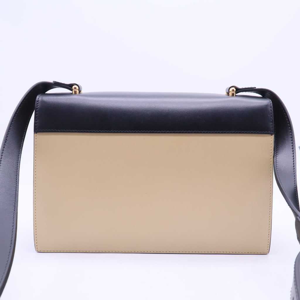 Zumi Flap Shoulder Bag Leather Small B20225