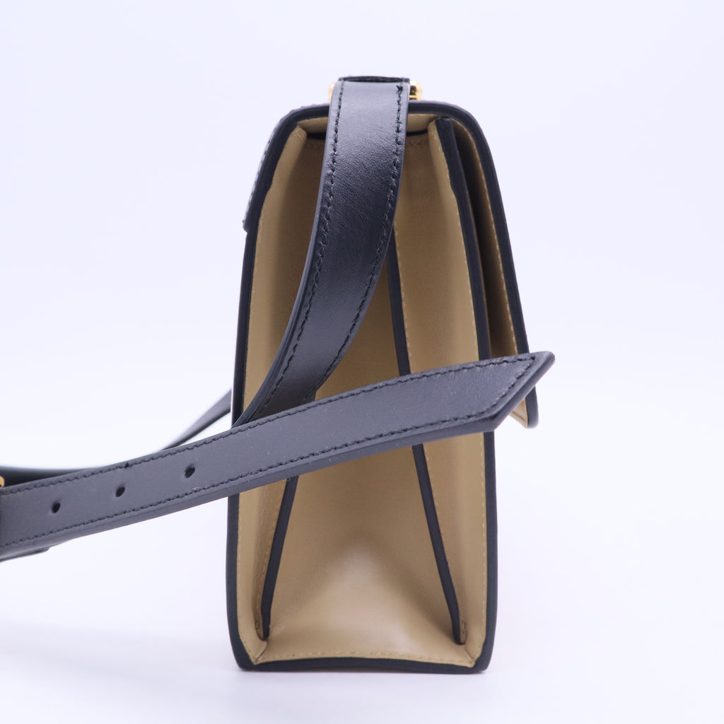 Zumi Flap Shoulder Bag Leather Small B20225