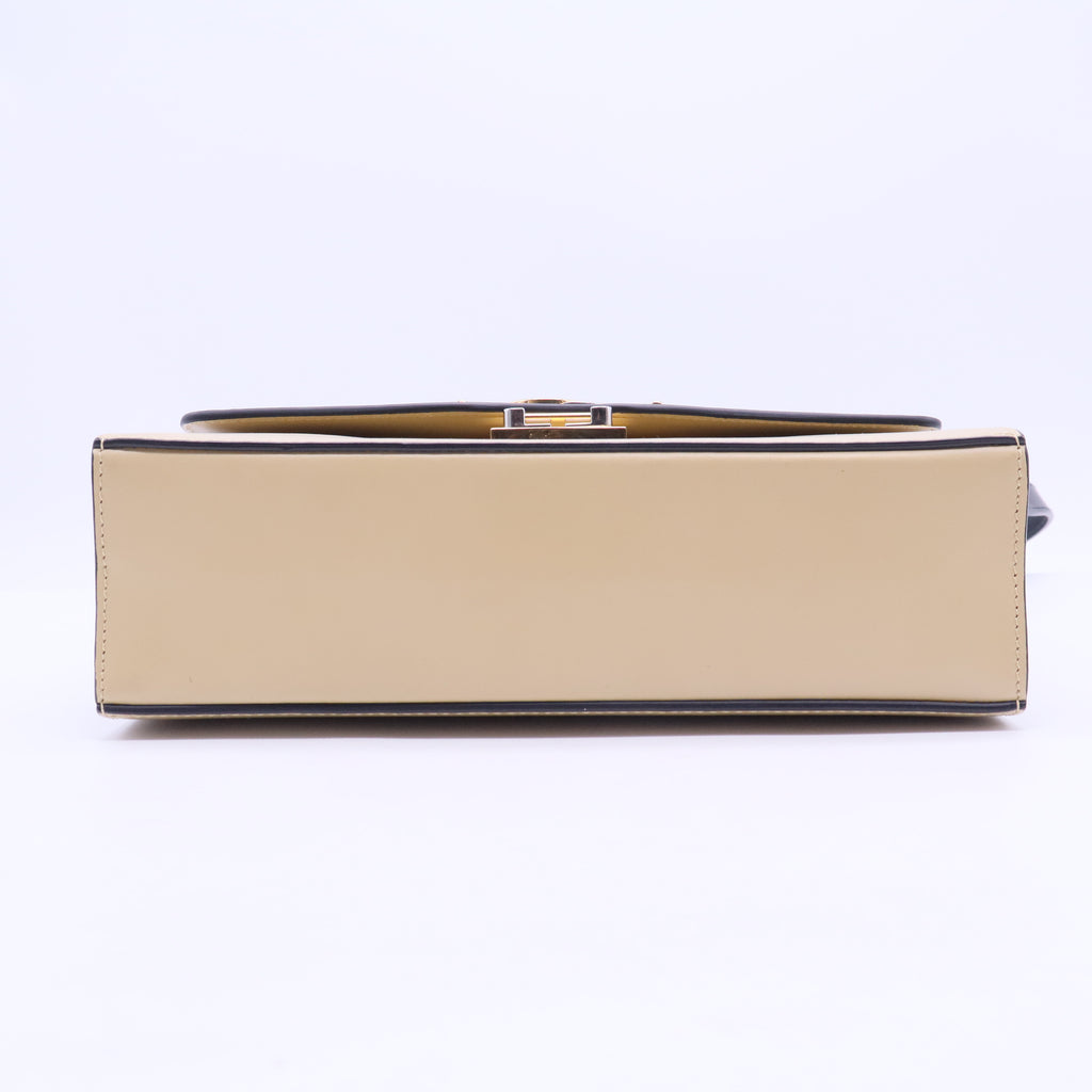 Zumi Flap Shoulder Bag Leather Small B20225