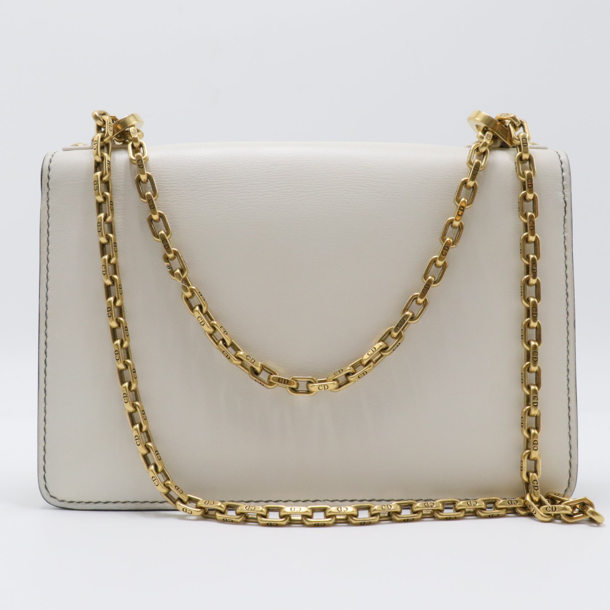 J'Adior Flap Bag Leather Medium