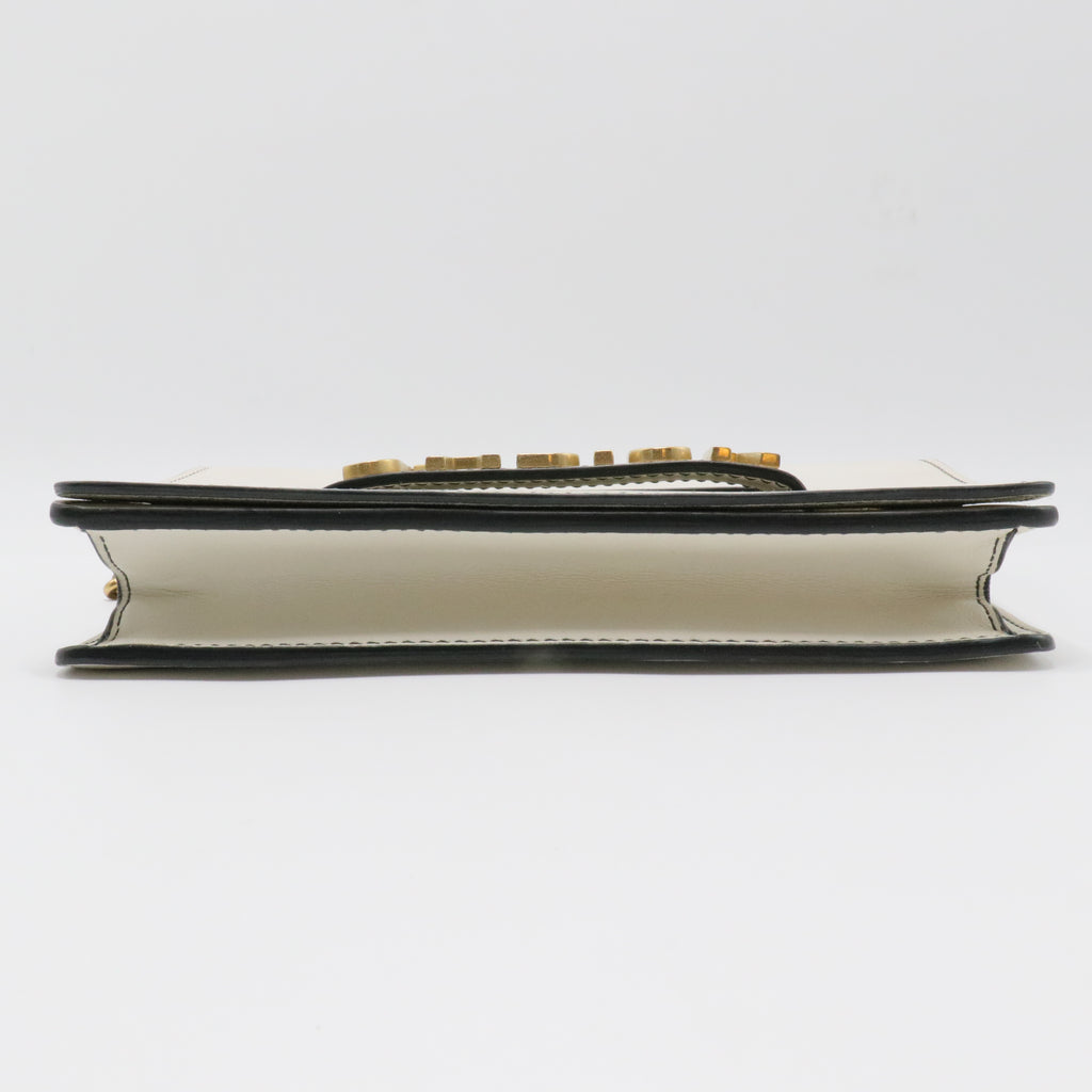 J'Adior Flap Bag Leather Medium
