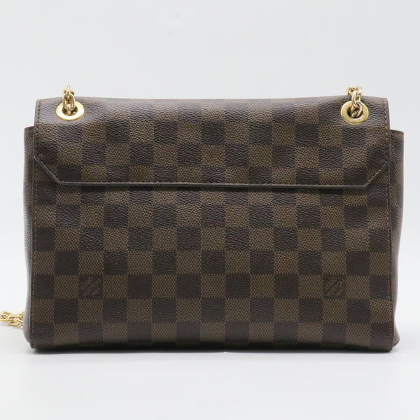 Vavin Handbag Damier with Leather PM