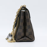 Vavin Handbag Damier with Leather PM