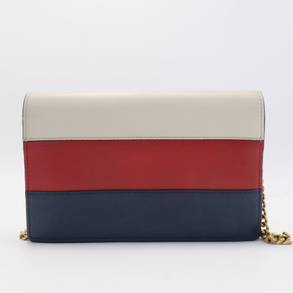 Queen Margaret Chain Wallet Leather Mini