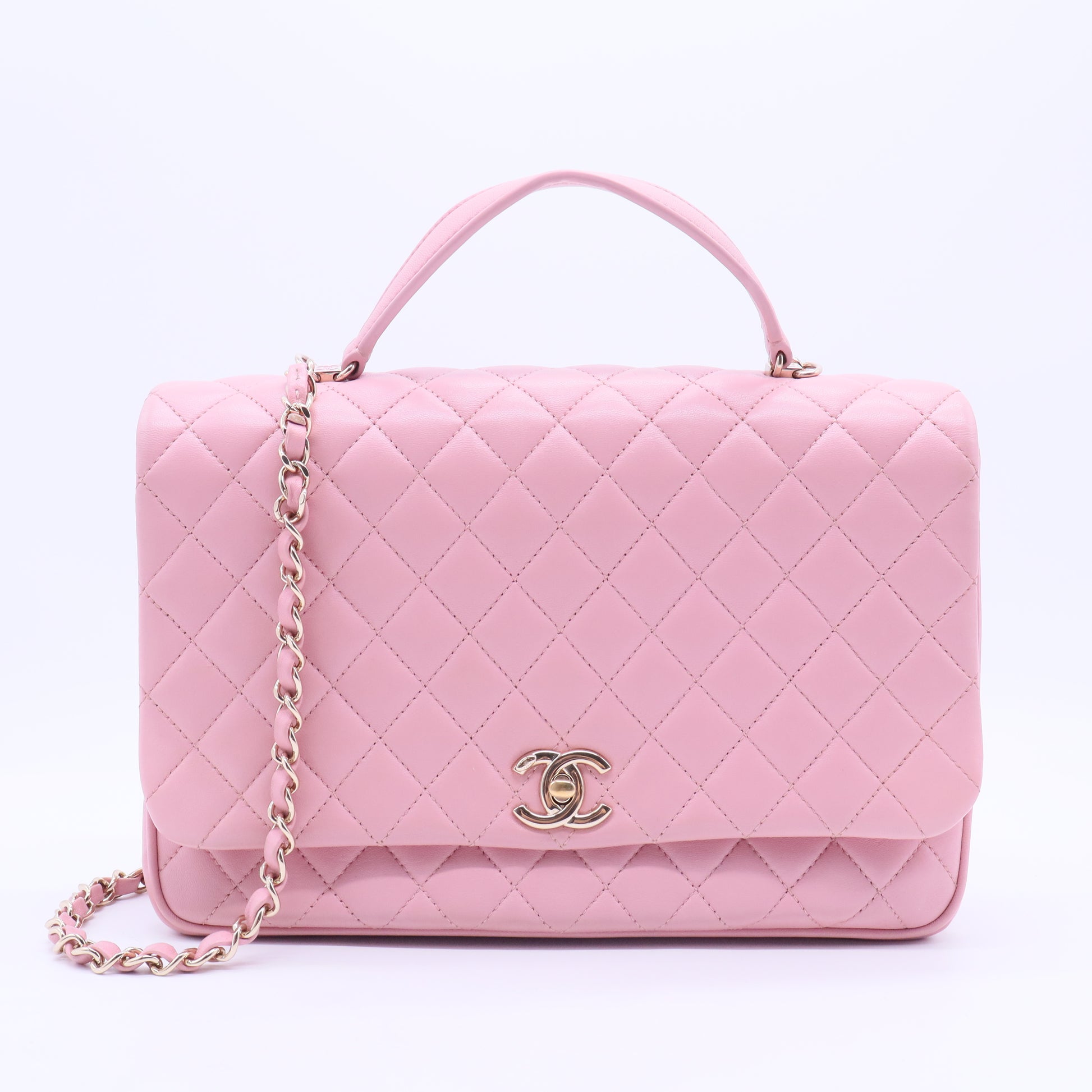 Timeless Classique Top Handle leather handbag B20175
