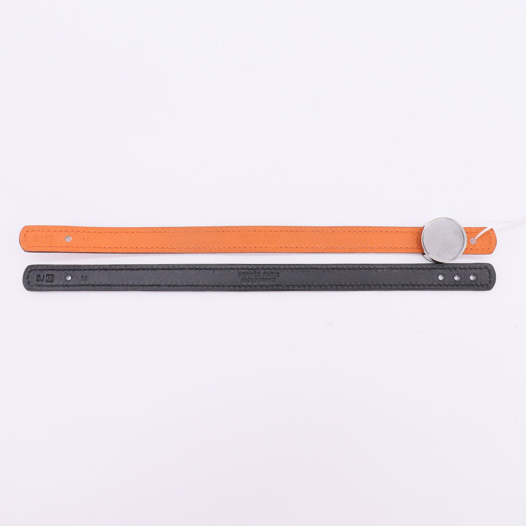 Hermes Interchangeable Leather Looping Bracelet twins LDZ320