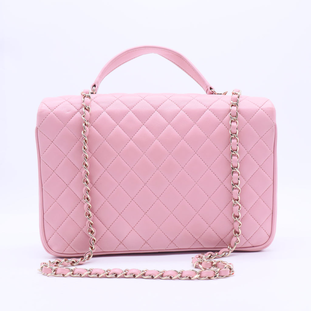 Timeless Classique Top Handle leather handbag B20175
