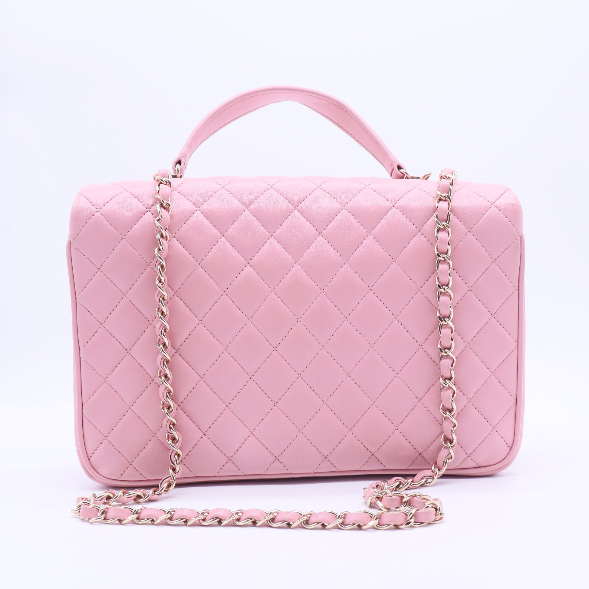 Timeless Classique Top Handle leather handbag B20175