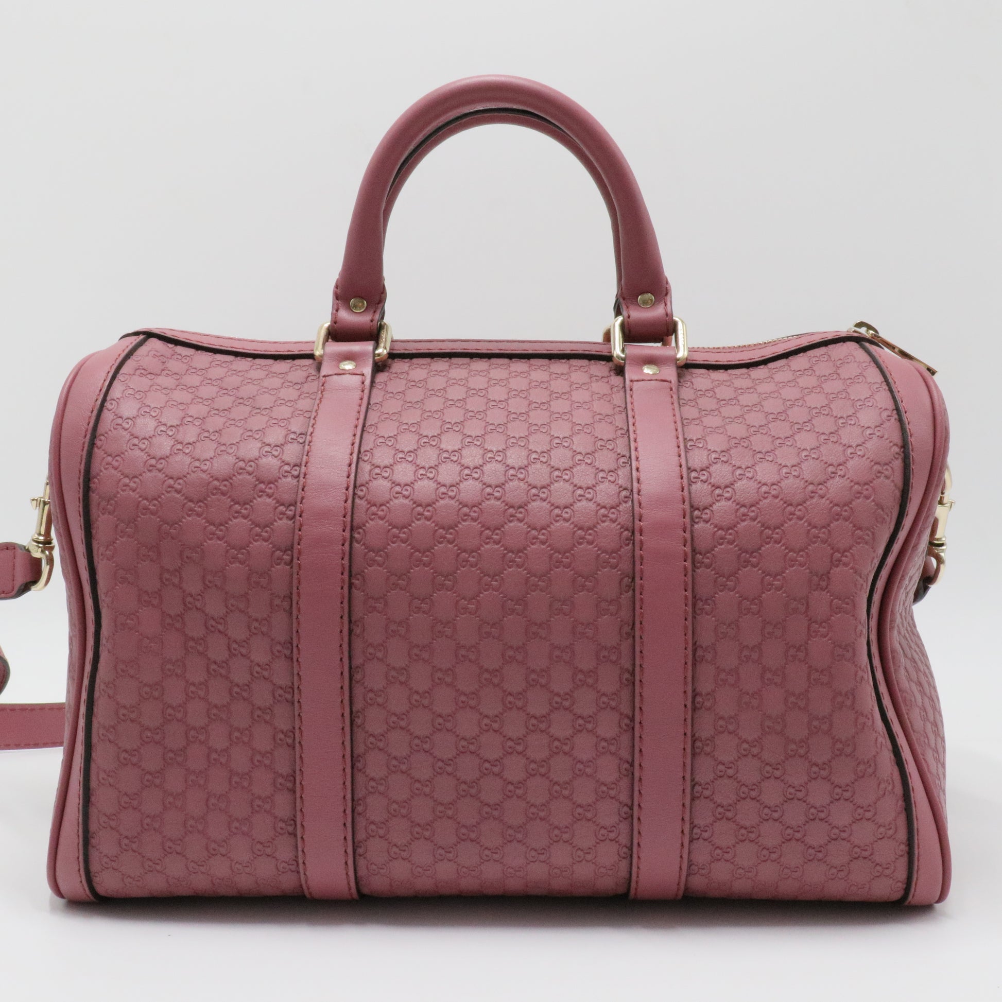 Joy Boston Bag Microguccissima Leather Medium