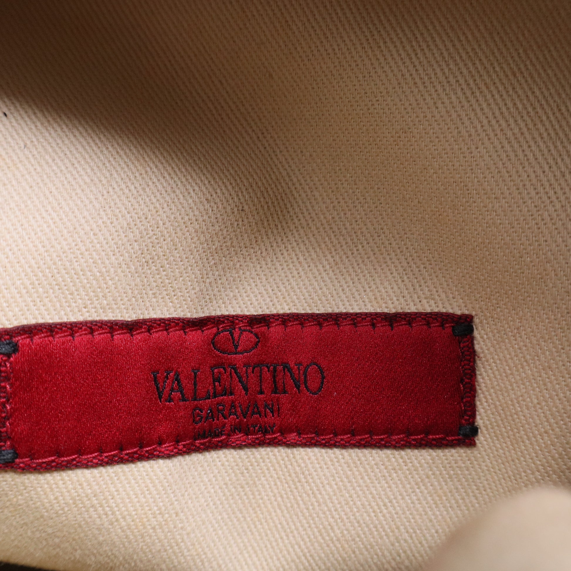 Valentino Red Smooth Leather Rockstud Mini Backpack Bag twins B20955