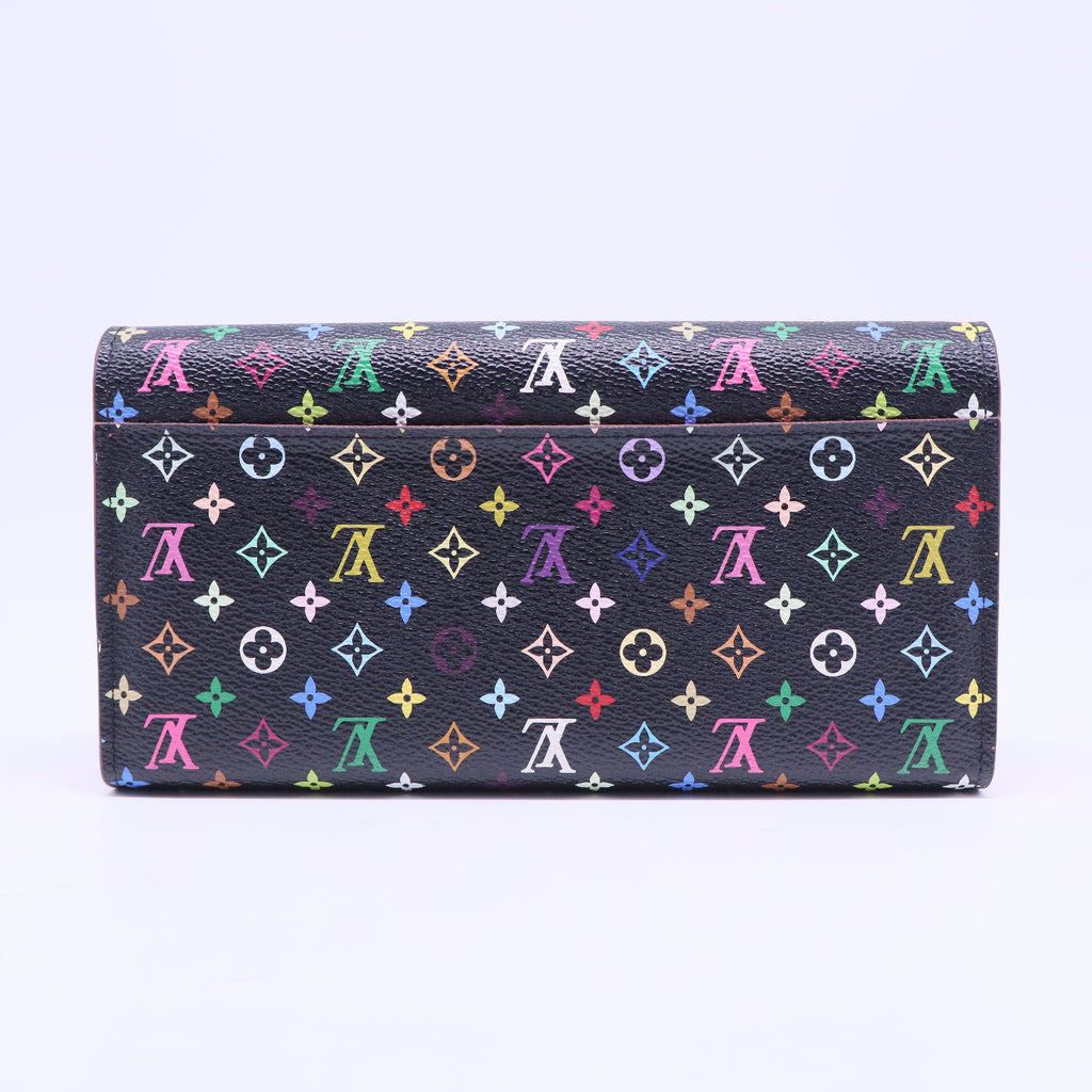 Black Monogram Multicolore Grenade Sarah NM Wallet