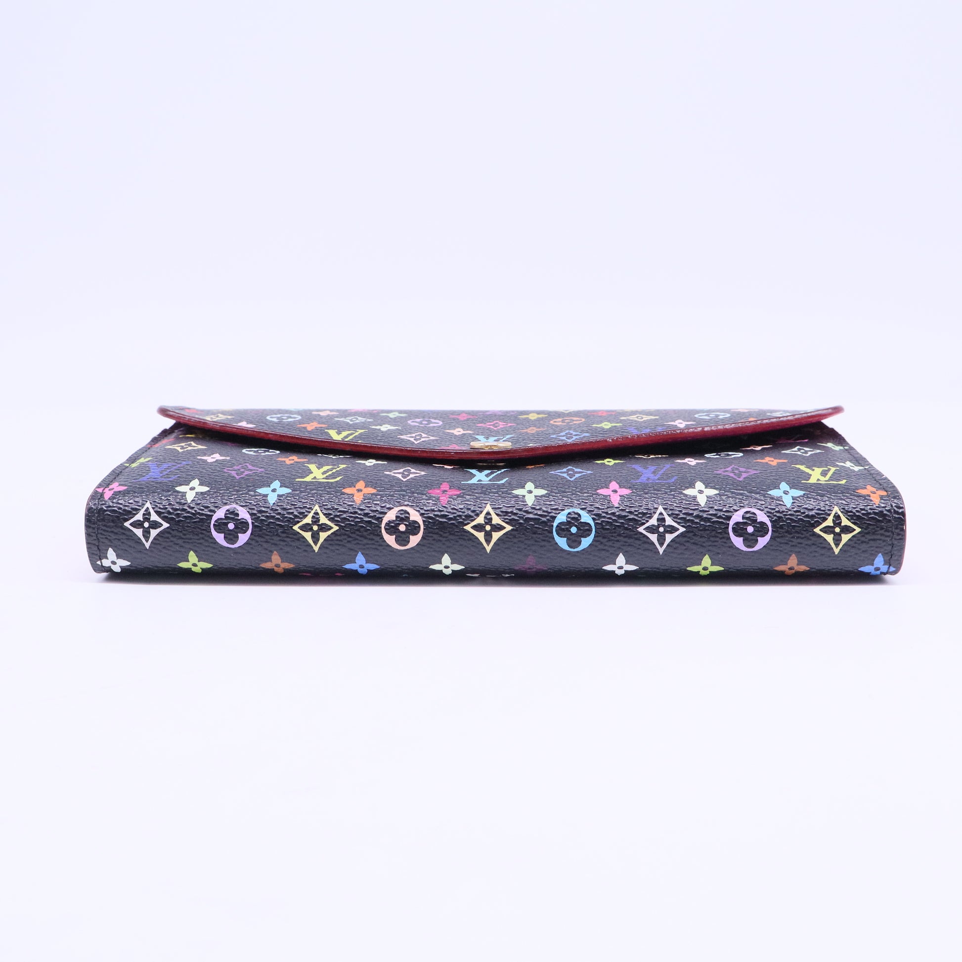 Black Monogram Multicolore Grenade Sarah NM Wallet