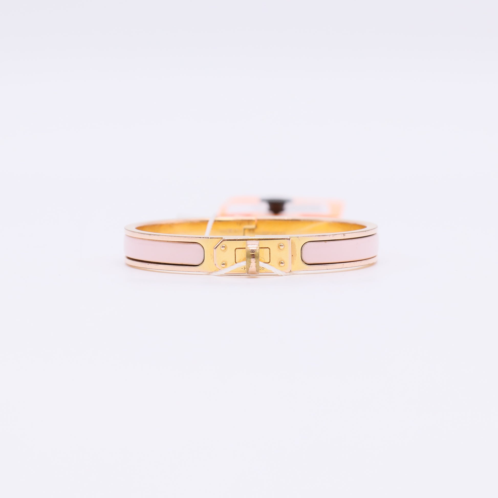 Hermes Enamel Mini Clic Kelly Bracelet twins LDZ318
