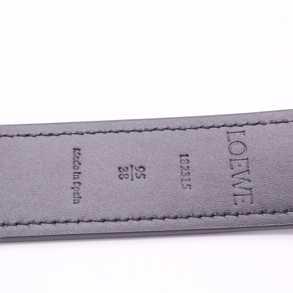 Anagram Leather Belt Twins