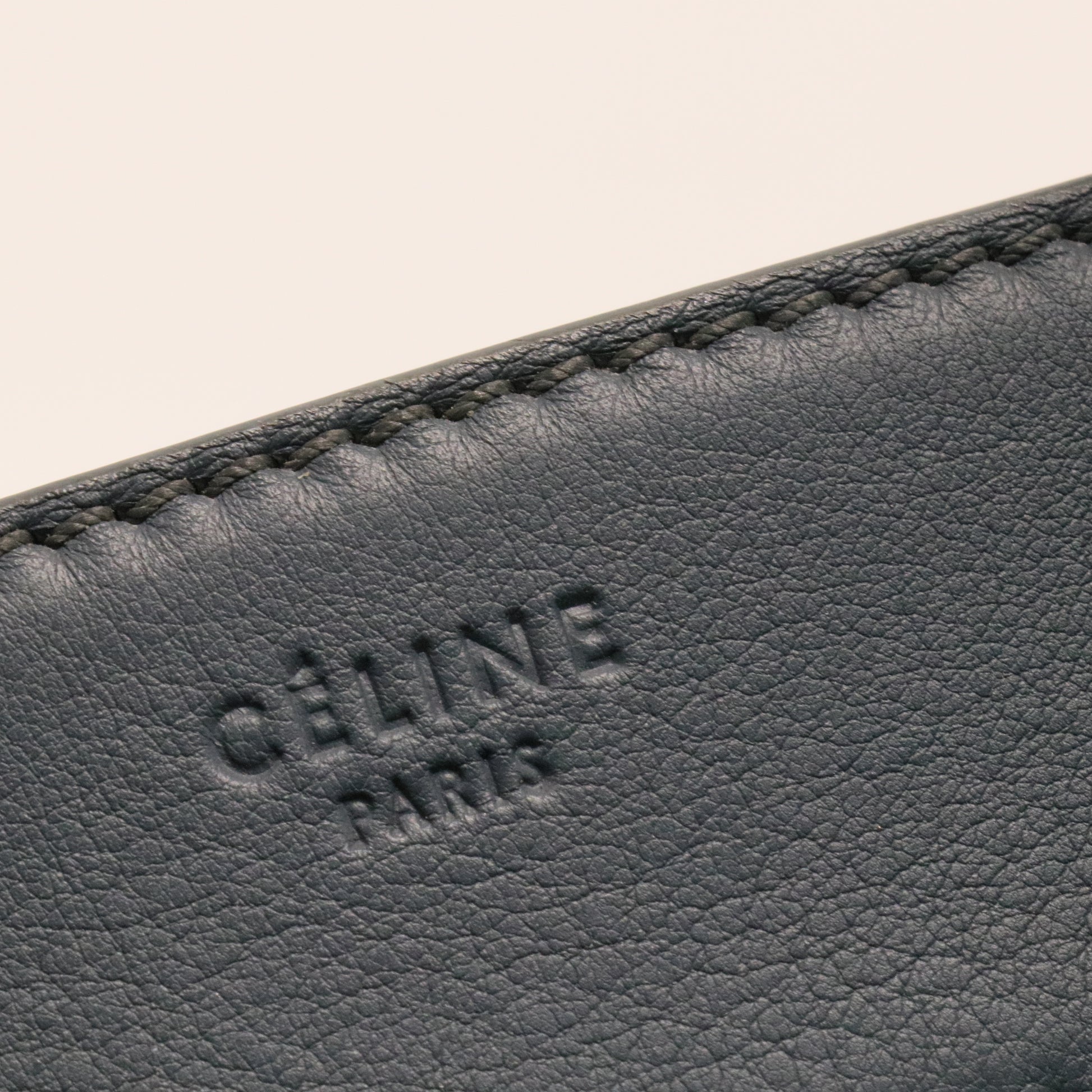 Luggage Bag Grainy Leather Mini
