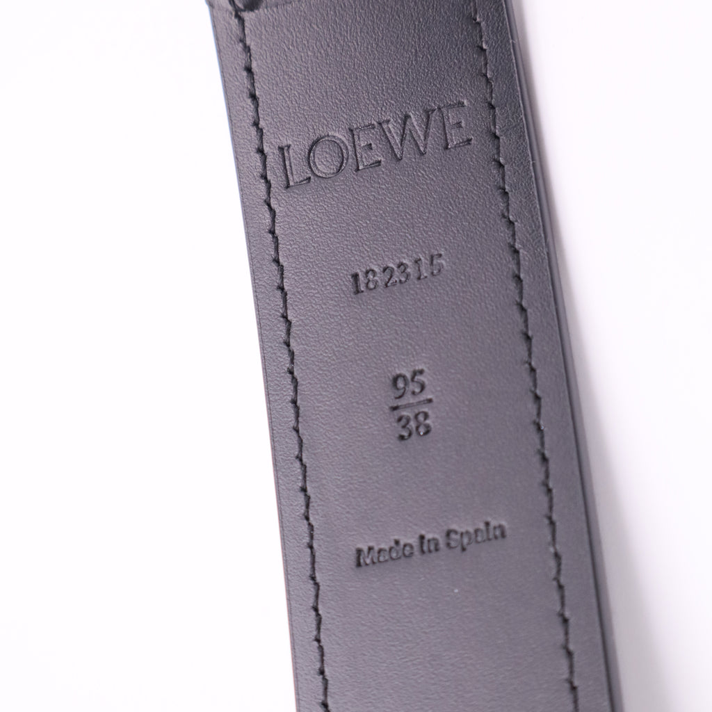 Leather Black Strap