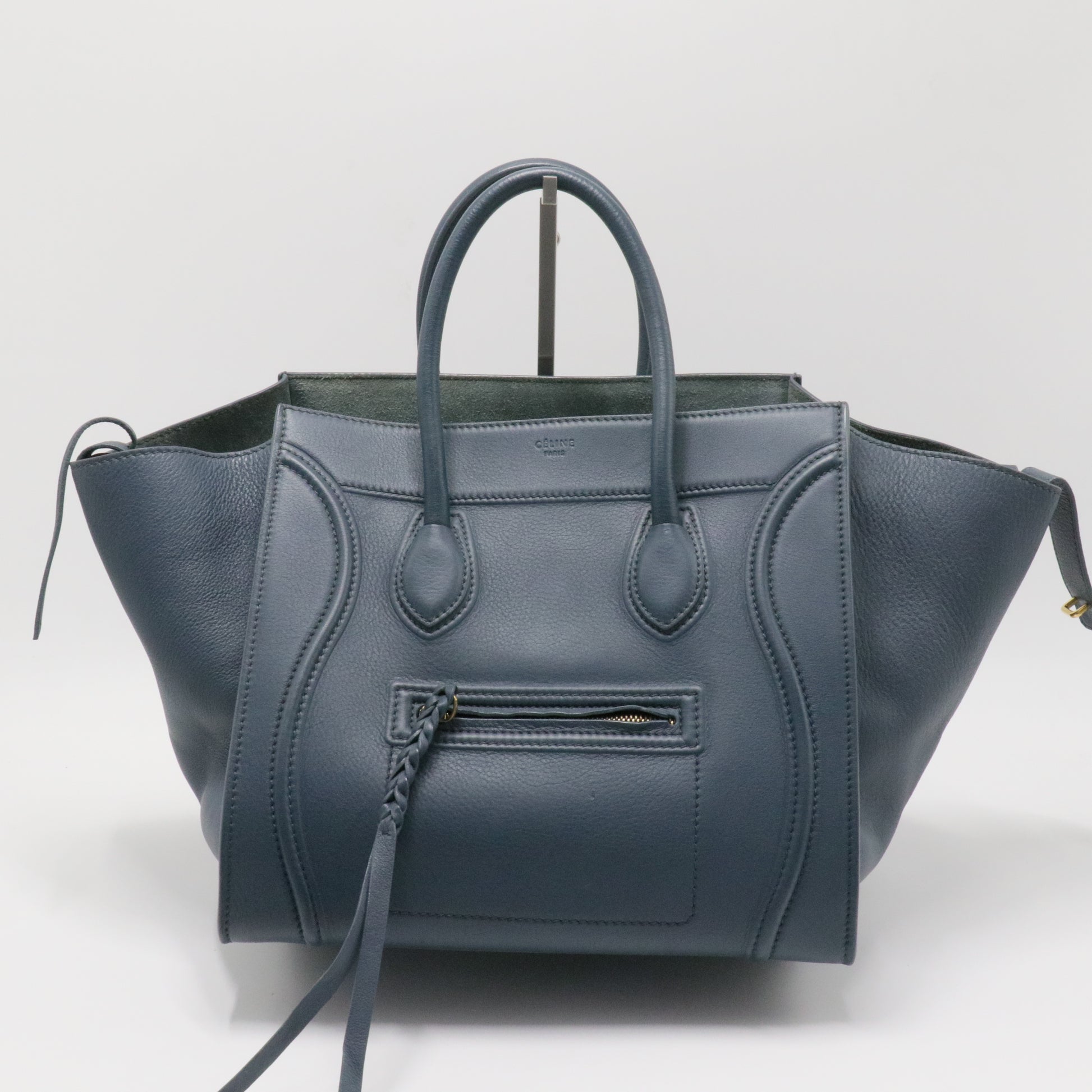 Luggage Bag Grainy Leather Mini