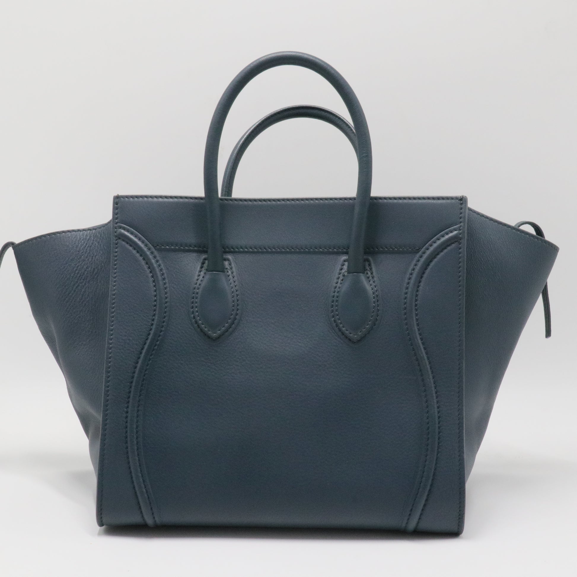 Luggage Bag Grainy Leather Mini